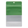 チャック付きスタンド袋　薄緑（110×160mm）/M1154TWG-1116V