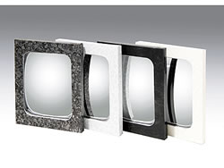 安全曲面デザインミラー（ブラックミューズ）M1082EXM-BM