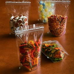 OP/CPチャック付スタンドパック袋'　M1154-PV-1V