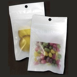 マットフィルム規格袋（チャック付三方袋）M1154MC-0V