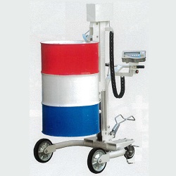 防爆型ドラム缶デジタル計量器付油圧リフターM20XL-3-SHT