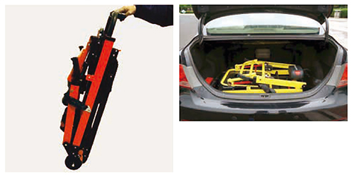 充電式階段昇降運搬車(介助・避難用)/M2238SW6T-140KG | シロ産業 |