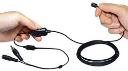 φ8mm高画質小型カラーカメラ(光量可変LED付)M244WV6117VL-6623P-1M