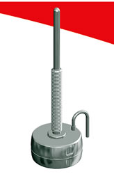 低温殺菌管理ボトル用温度データロガー（135mm）M2468EB12-T461X