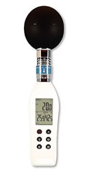 黒球型デジタル熱中症計M2D-6706AA