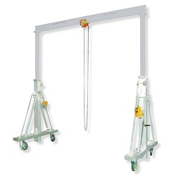 アルミ門型クレーン上下伸縮型/M303MC-1000ANS