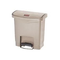 足踏み式ゴミ箱15L（ベージュ）/M469M-E3455BG-15L