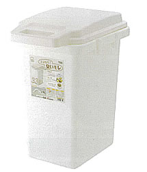 ワンハンド密閉パッキンゴミ箱M590P-33JS