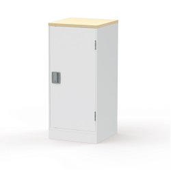 カウンター仕様オフィス用キャビネット/M590SCB-450NWLBB 