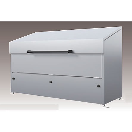 大型ステンレスデザインゴミ集積ステーションMB21SK-1000SUS