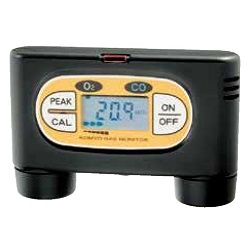 装着型酸欠・一酸化炭素中毒防止用複合ガス測定器MB34MP-2CPG21K