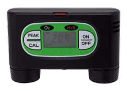 装着型酸欠・硫化水素中毒防止用複合ガス測定器MB34MP-2CPG23K