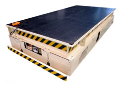 重量物運搬電動バッテリー台車(軌道型)/MC48DA-001S