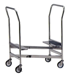 両袖ハンドル式コンテナ専用Z型ワゴン台車MF24W1-660ET