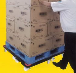 パレット台車1100用(平台車４枚組ガード４個付)/M1017PT-1100