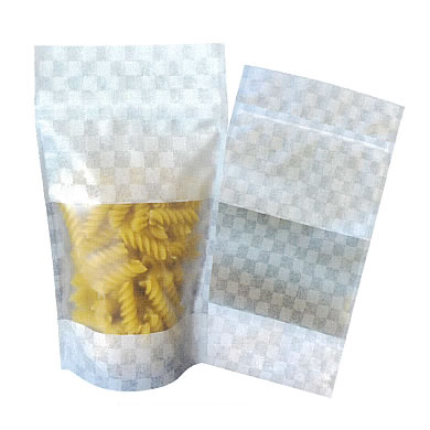 マットバリア市松模様印刷規格袋M1154PW-1V