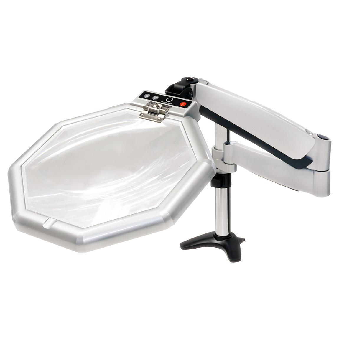 大型八角LED照明拡大鏡/M1234BH-808N