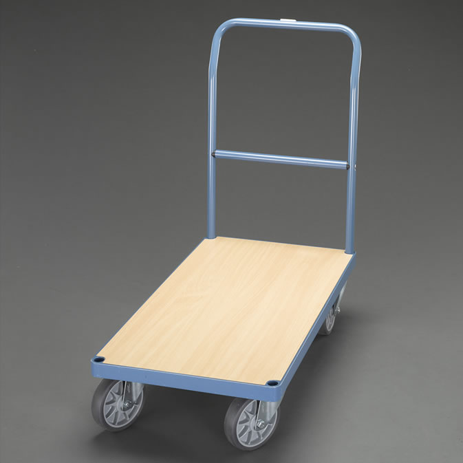 スチール運搬台車(木製荷台)/M14A520-BE30AE