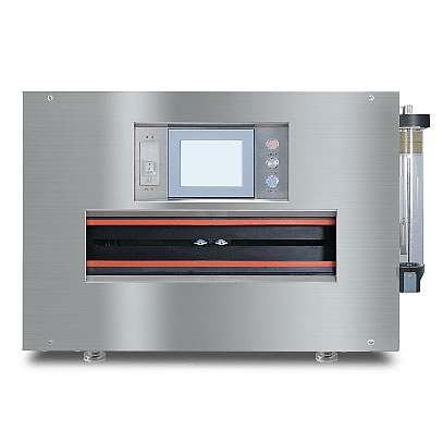 2本ノズル式脱気真空包装機M1770ST7-400S