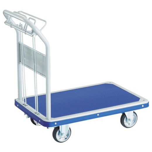 ハンドブレーキ付プレス製台車/M227-202NKHBST