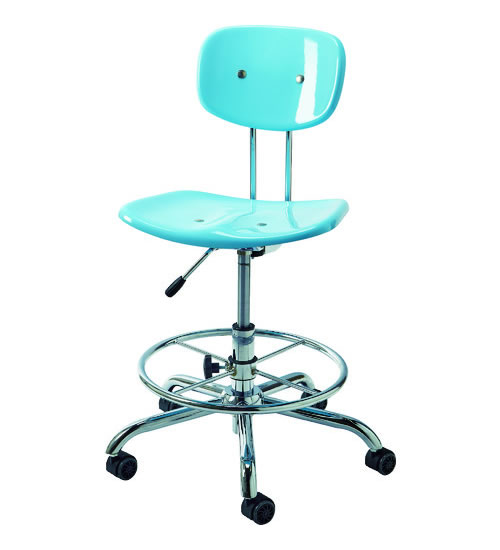 FRPクリーンルームチェア/M227C-FR1-LBT