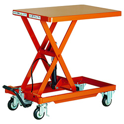 足踏み油圧式作業台リフター(ハンドレスタイプ)M227LLA-S150T-HL