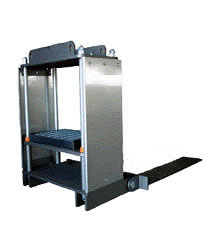 一斗缶ペール缶フォークプレス圧縮機受皿無しM241FP-10PN