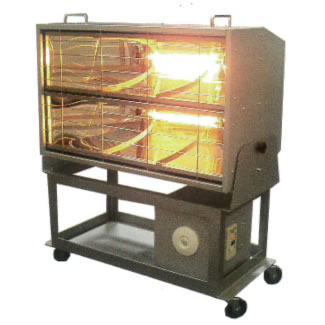 高効率可搬型人感自動運転電気赤外線ヒーター/M2744FC15-C2S30N