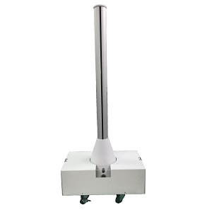 屋外用防雨型冷風スリム扇風機/M2758WA-3WC