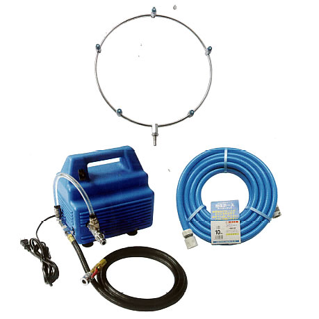 水道直結式細霧ミストノズルセット工場扇用M2959S-911M