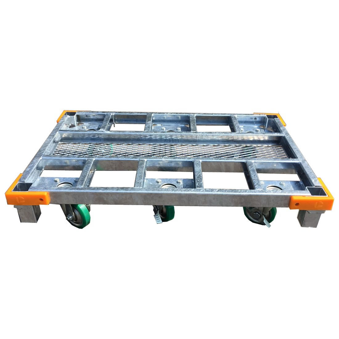 軽量大型6輪連結平台車/M2984S-800ST