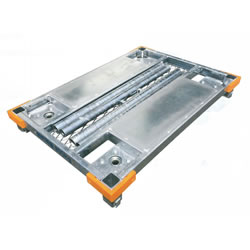 大型軽量スチール平台車/M2984S-911T