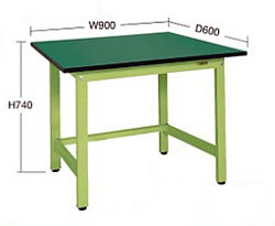 RoHs10指令対応天板付作業台M350S-096FES