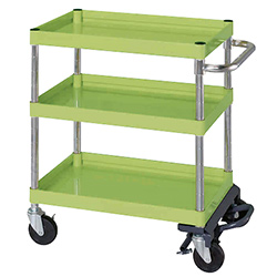 フットブレーキ付ワゴン台車M350SPA-607BRS