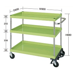 折りたたみハンドル台車M350SPA-908BRS