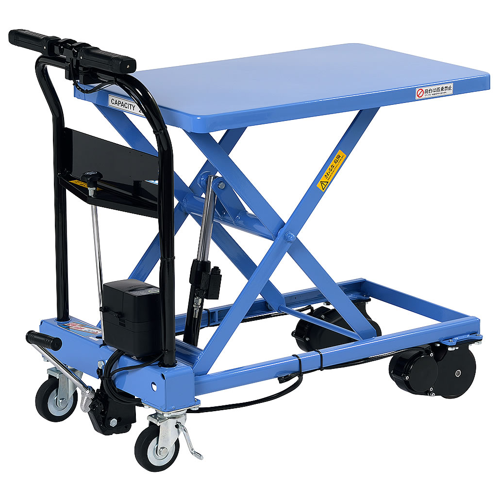 電動アシスト油圧リフター台車M37TAS250-8W