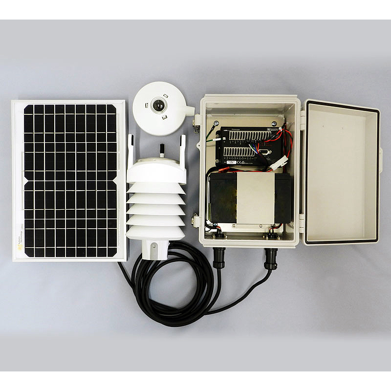 外部電源不要ロガー付複合気象計（日射計付）M694FM-WXT647MP4F