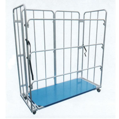 アルミ折りたたみ式カゴ台車/M778KG-FSN