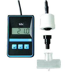 ダイビングボンベ用コンパクトO2濃度計MC8OX-100TB