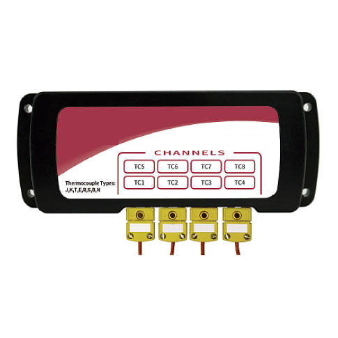 8ch熱電対用温度データロガーNIST校正書付MI1AT-8CHNT
