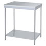 ステンレス作業台平棚板型SUS430M1949KT-600T
