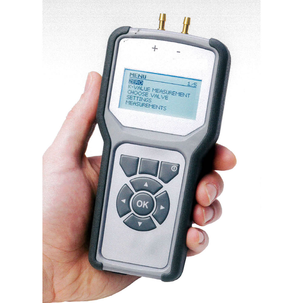 小型デジタル微差圧計/M1073SV-2550PA | シロ産業 |