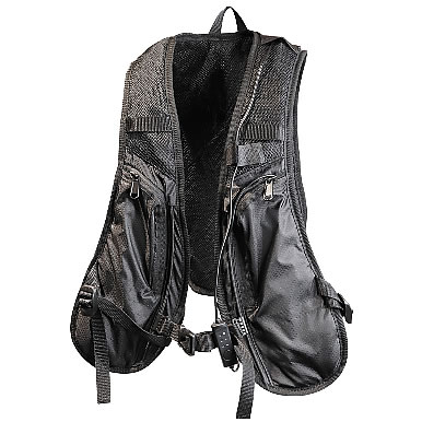 水冷循環冷却充電式クールベストライト黒色/M1080SWL-BKS