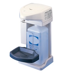 卓上型小型手指消毒器M1123EK-M1BS