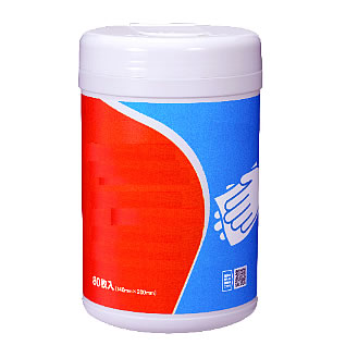 速乾性アルコールウェットシート（80枚入り）M1770WS-VHS2380S