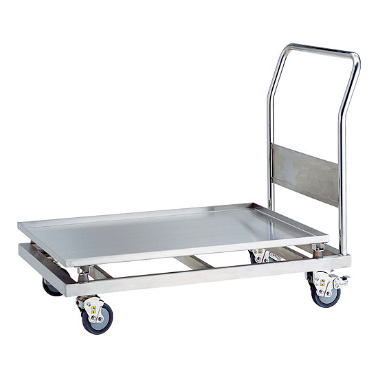 オールステンレス固定ハンドル防振台車/M227BSDT-6045T