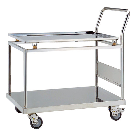 オールステンレス防振二段台車/M227BSDT-9060T2S