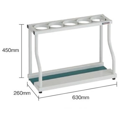 酸素ボンベスタンド(500L 5本仕様)/M227BST611-6T