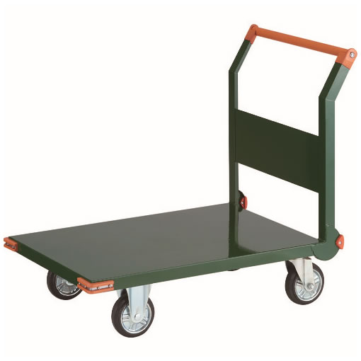 プレスキャスター固定ハンドル鋼鉄台車手元自在キャスターM227HGZ-3RT