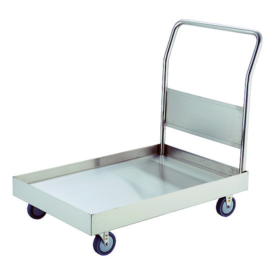 オールステンレス水漏れ防止受皿導電車輪台車/M227TSUSD-1DUT